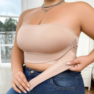 plus size strapless bra